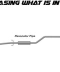 Diagram of Direct-Fit Exhaust Front Pipe With Flex for Acura TSX 2009-2014 2.4L, highlighted in a blue box.