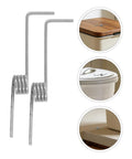 Sturdy Trash Can Lid Repair Kit With 10 Stainless Steel Torsion Springs For Easy Bin Fix Upgrade Featuring 6mm Outer Diameter And Strong Replacement Performance To Save Your Daily Garbage Routine At Home Or Office, 6mm steel springs