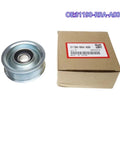 High Performance 31190 Rra A02 Belt Tension Pulley Idler with 74mm diameter, stainless steel construction, and packaging for Honda engines.