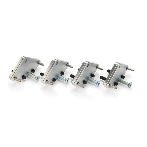 Precision Aluminum Corner Leveling Plates For Router Tables And Kreg Kits Machined Flat lightweight pads with screws for stability