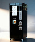 Bean To Cup Vending Machine With Touchscreen Fully Automatic Freshly Ground Coffee 24 Seven Self Serve For Office Mall Or Hospital Cashless Payment Energy Efficient Hot And Cold Dual Mode