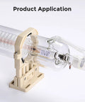 Must Have Adjustable CO2 Laser Tube Mount Holder For 80mm Tubes With Micro Height Adjustment And 45 Degree Reflector Alignment