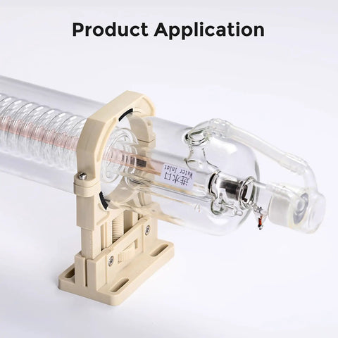 Must Have Adjustable CO2 Laser Tube Mount Holder For 80mm Tubes With Micro Height Adjustment And 45 Degree Reflector Alignment