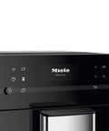 Kick Back And Sip Perfection With This Ultra Quiet Fully Automatic Bean To Cup Coffee And Espresso Machine Featuring A Silent Steel Grinder And Hassle Free One Touch Milk Frother For Serious Barista Level Coffee At Home control panel with buttons and display.