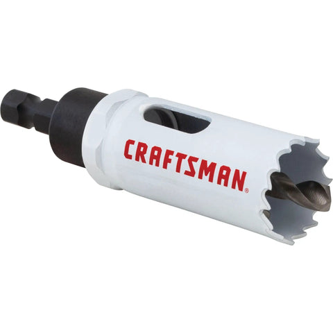 Bi-Metal Hole Saw With Arbor For Long Life And Durability One-Piece Cutting Solution Built To Slice Through Metal Wood And Plastic