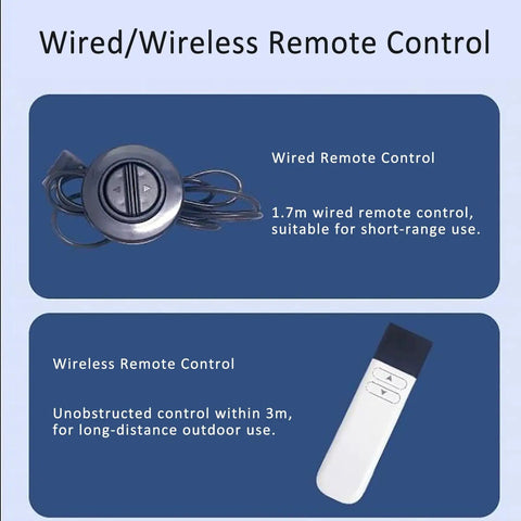 Wired/Wireless remote controls for Heavy Duty Electric Scissor Lift Table With Wireless And Wired Remote Control Handles 45kg Loads Smoothly.