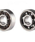 Close-up of Sixteen Pack 608 RS Ball Bearings For Skateboards Inline Skates Scooters Double Rubber Sealed Shielded 8x22x7mm ABEC 9