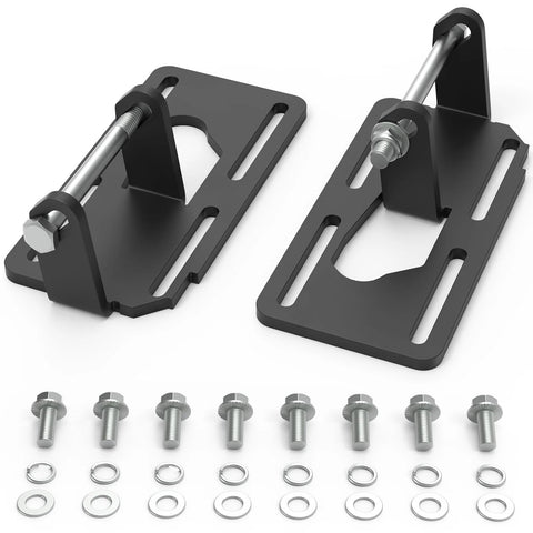 LS Swap Engine Mounts For 1973 1998 Old School Square Body Chevy GMC Trucks 2WD 4WD Adjustable Motor Brackets with accessories.