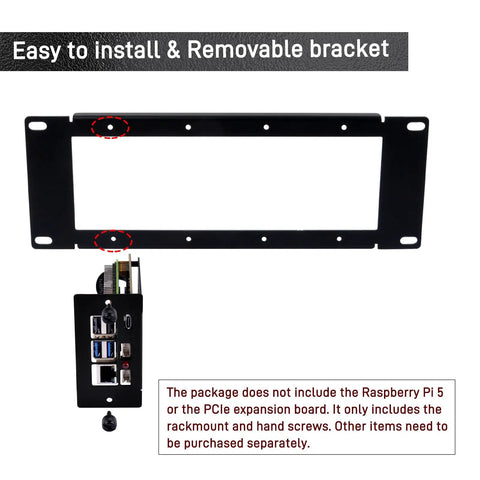 Heavy Duty 10 Inch 2U Rack Mount Bracket For Diy Projects Offering A Tight Space Saving Fit That Works Like A Charm With Popular Server Chassis For Smooth Buildouts