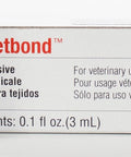 Vet Tissue Adhesive For Pets Fast Acting Wound Glue 0.1 Oz 3 Ml Surgical Grade Skin Sealant with packaging