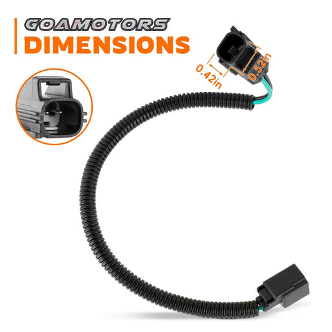 Side Marker Light Wiring Harness For Jeep Wrangler 2007 2018 LH Or RH Passenger Or Driver Side Pigtail Replacement dimensions