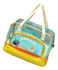 Dry Wet Separated Storage Bag For Gym And Beach Gear With Separate Dry And Wet Compartments, Waterproof Pocket, colorful design