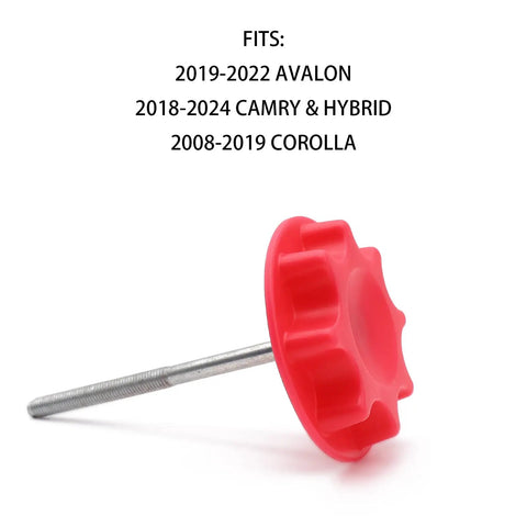 Toyota Spare Wheel Carrier Bolt For Camry 2018 Through 2024 Corolla 2009 Through 2019 Avalon 2019 Through 2022