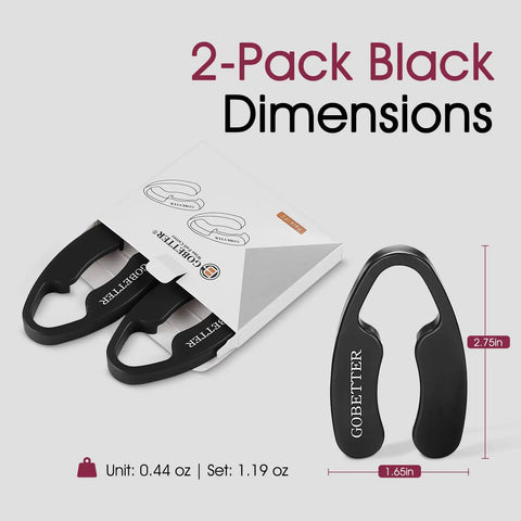 2 Pack Magnetic Wine Foil Cutter With 4 Stainless Blades shown in packaging with dimensions and weight details