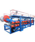 Pro Grade EPS Sandwich Panel Roll Forming Machine With Precision Tension Control For Rock Wool Partition Boards and Portable Room Walls, side view