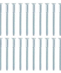 Heavy Duty M7x85mm Confirmat Screws In Carbon Steel With Inner Hex Drive Self Drilling Wood Fasteners for Strong Wooden Board Connections