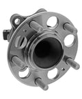 Front view of Pair Rear Wheel Bearing And Hub Assembly For Hyundai Elantra 2017-2020 1.4L 2.0L And 2018-2023 Kona FWD 5-Lug With ABS