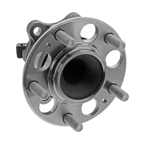 Front view of Pair Rear Wheel Bearing And Hub Assembly For Hyundai Elantra 2017-2020 1.4L 2.0L And 2018-2023 Kona FWD 5-Lug With ABS