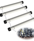 Scuba Tank Holder And Rack Gear Up For Up To Three Cylinders Durable PVC Plastic Dive Carrier To Keep Tanks From Rolling