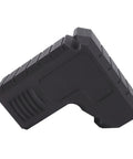 Heavy Duty 2.5 Inch Dust Port Adapter For Table Saw With Snap On Hook showing its rugged design and secure hook for dust extraction.