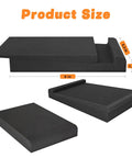 Two Pack Studio Monitor Isolation Pads for 3 to 5 Inch Speakers, High Density Foam Vibration Dampening, size display 8x6.3x1.4 in