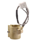 110V 250W Brass Band Heater 35mm By 45mm For Injection Molding Machines With Ceramic Wire Connection Safe Wiring Rust Resistant