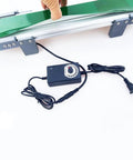 Snappy Compact Desktop Conveyor Belt With Smooth Pvc Belt And Steady 116 Rpm Drive For Zero Stress Quick Lab Friction Tests And Lightweight Workshop Moves, showing the PVC belt and control unit.