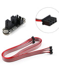 Six Pack Optical Endstop Switches With 1M Cable For 3D Printers Photoelectric Light Control Limit Switch Module, close-up view