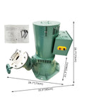 Front view of 10KW Hydro Power Generator Water Turbine For AC 220V Single Phase Pelton Turbine 0.06 M3/S Flow 1800 Rpm High Head Low Flow Design