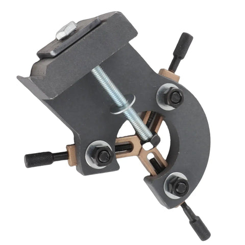 Pro Heavy Duty Rock Solid Lathe Steady Rest Wood Turning Support Mini Lathe Stabilizer Precision Crafted Aluminum Alloy close-up view