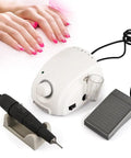 35K RPM Carbon Brush Micro Motor Drill Polishing Tool with ultra quiet smooth operation, ergonomic design, and dual lock chuck