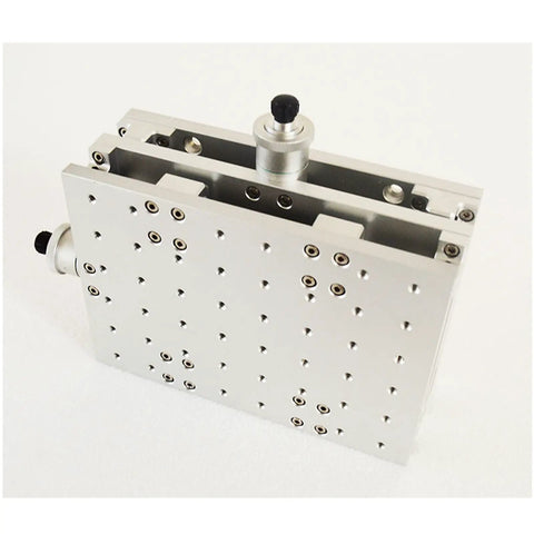 2 Axis Moving Table For Laser Marking And Engraving Machine, Portable XY Axis Moving Workbench, Aluminum Alloy Construction