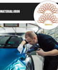 Dent Puller Kit With Versatile Application And Easy Operation Heavy Duty Iron Material Welder Tool in use on car fender