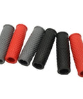 Non Slip Rubber Handlebar Grips For Electric Scooters Compatible With M365 Pro 1S Pro2 Enhances Traction Comfort Black Set