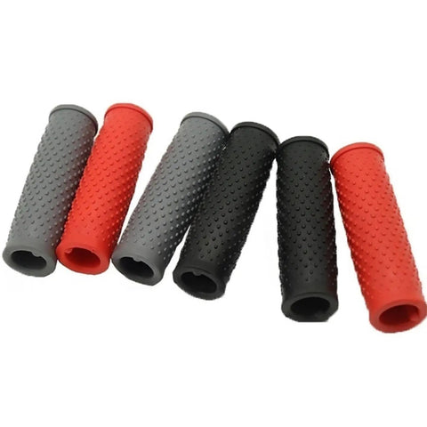 Non Slip Rubber Handlebar Grips For Electric Scooters Compatible With M365 Pro 1S Pro2 Enhances Traction Comfort Black Set