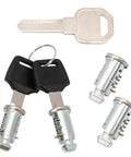 4 Pack Lock Cores Replacement For Thule Rack Core Key Cylinder featuring keys and lock cylinders for racks and towers