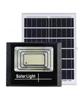 KUSOLE Outdoor Solar floodlight with Remote Control 500W, LED panel with integrated solar panel, ideal for outdoor lighting.