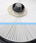 Close-up of Beast Replacement Filter Set For Bissell Pet Hair Eraser Lift Off Upright Vacuum 2087 Series models filter component.