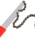 Chain whip tool from the Three Pack Bike Cassette Removal Tools Kit With Chain Whip Tools And Lockring Nut Tool For 7 To 12 Speed Chains