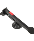 Professional Grade Hefty Swivel Door Panel Installer Cabinet Jack Lifter Tool Handles No Sweat Up To 220 Pounds Load Capacity For Shop Use, black adjustable jack