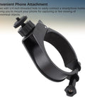 Adjustable Guiding Scope For Telescopes With Stable Platform And Solid Tube Support, Includes Threaded Smartphone Holder Hole