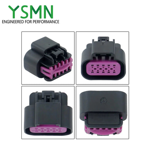 Hassle Free SmartCraft Junction Module Replacement For Mercruiser Outboards 5 Port Stackable Marine Electrical Panel with connectors.