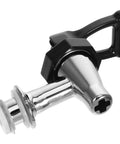 Hassle Free Universal Plastic Water Spigot And Dispenser Tap Fitting Standard Drink Coolers with a sleek chrome finish.