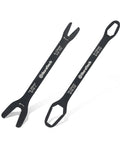 Universal Wrench Set With 38 Pieces Dual SAE And Metric Wrenches From One Quarter Inch To One Inch And Six To Twenty Five Millimeters
