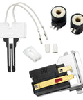 Upgraded Gas Dryer Repair Kit With Igniter And Gas Valve Coils For Whirlpool Kenmore Dryers WP338906 338906 Flame Sensor