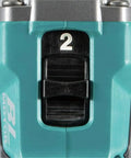 Close-up of 2-speed selector on Hardcore Brushless Cordless Drill Driver Kit with 1/2 Inch Keyless Chuck 40V Max