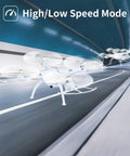 X5SW-V3 FPV Drone With 720P HD Camera For Adults And Beginners, Real Time FPV Via Smartphone App flying through tunnel