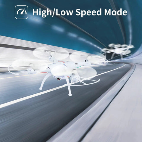 X5SW-V3 FPV Drone With 720P HD Camera For Adults And Beginners, Real Time FPV Via Smartphone App flying through tunnel
