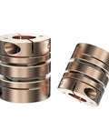High Precision Aluminum Disc Coupling With Flex Disk Design For Dead Smooth Power Delivery Handles 8mm To 22mm Shafts D32L41mm