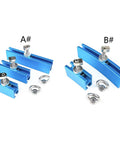 Beefy Heavy Duty Auto Dent Repair Kit with mixed size pullers for car body sheet metal repairs, blue components and accessories visible